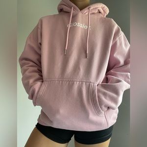 Original Pink Glossier Hoddie